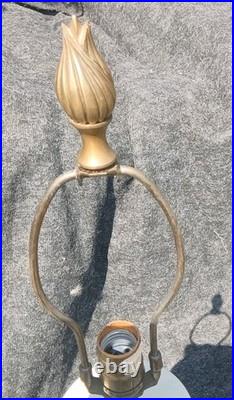 Vintage Empire Style CHAPMAN Brass & PORCELAIN Swan Lamp VERY RARE. GRACEFUL