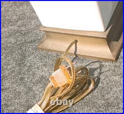 Vintage Empire Style CHAPMAN Brass & PORCELAIN Swan Lamp VERY RARE. GRACEFUL