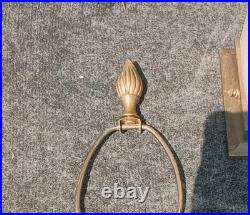 Vintage Empire Style CHAPMAN Brass & PORCELAIN Swan Lamp VERY RARE. GRACEFUL