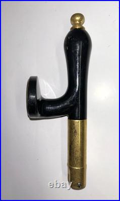 Vintage Guinness Tap Handle Old Style Heavy Brass Very Rare Stout Beer Knob