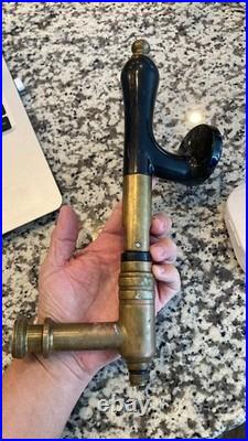Vintage Guinness Tap Handle Old Style Heavy Brass Very Rare Stout Beer Knob