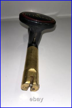Vintage Guinness Tap Handle Old Style Heavy Brass Very Rare Stout Beer Knob