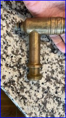 Vintage Guinness Tap Handle Old Style Heavy Brass Very Rare Stout Beer Knob