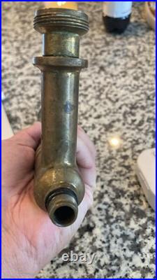 Vintage Guinness Tap Handle Old Style Heavy Brass Very Rare Stout Beer Knob