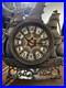 Vintage-Heavy-Solid-Brass-Sailboat-Desk-Mantle-Clock-Hand-Painted-Very-RARE-01-nz