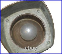 Vintage Kim Lighting Heavy Brass Light H39-22 Watts 175 Volt 120 Hz 60 Very Rare