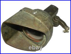 Vintage Kim Lighting Heavy Brass Light H39-22 Watts 175 Volt 120 Hz 60 Very Rare