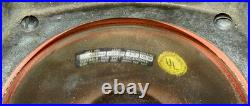 Vintage Kim Lighting Heavy Brass Light H39-22 Watts 175 Volt 120 Hz 60 Very Rare