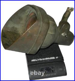 Vintage Kim Lighting Heavy Brass Light H39-22 Watts 175 Volt 120 Hz 60 Very Rare