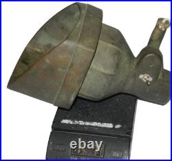 Vintage Kim Lighting Heavy Brass Light H39-22 Watts 175 Volt 120 Hz 60 Very Rare