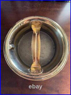 Vintage Metal Milk Jug 20 PALM DAIRIES LTD Brass Plating Very Rare