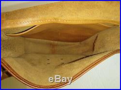 Vintage NYC Pre-creed Style Coach Hasp Bag VERY Rare HTF Saddle Tan
