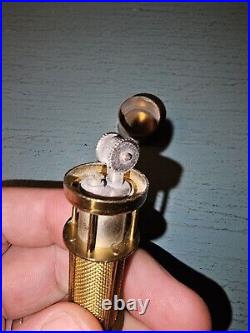 Vintage & Rare 1920's German DRGM Petrol Lighter-Brass, Very Good