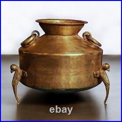 Vintage Rare Pure Brass Original Antique Very Beautiful Shape Big Size Water Pot