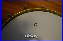 Vintage SONOR full brass Snare Free floating 1920's 1930's very rare Wonderful