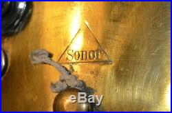 Vintage SONOR full brass Snare Free floating 1920's 1930's very rare Wonderful
