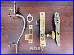 Vintage Skillman Entry Door Mortise Lockset Circa 1930s VERY RARE SET