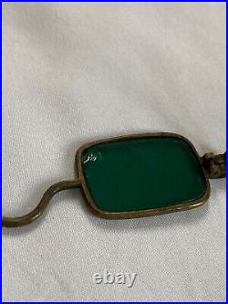 Vintage Sunglasses Very Rare Brass 1800's Schildknecht Estate Antique