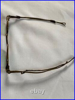 Vintage Sunglasses Very Rare Brass 1800's Schildknecht Estate Antique