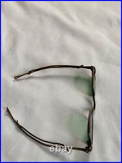 Vintage Sunglasses Very Rare Brass 1800's Schildknecht Estate Antique