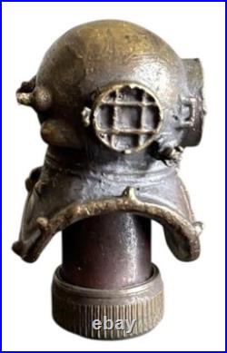 Vintage Tiny 1940s Rolex brass helmet store display very rare