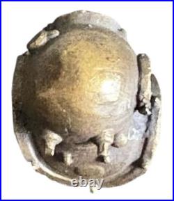 Vintage Tiny 1940s Rolex brass helmet store display very rare