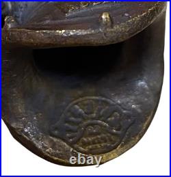 Vintage Tiny 1940s Rolex brass helmet store display very rare