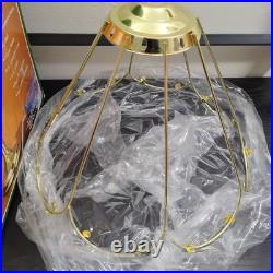 Vintage Touch Lamp Glass Brass Marco Polo Nice! Very Rare