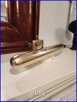 Vintage USS fast attack Submarine solid Brass Modell Very Rare navy memorabilia