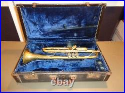 Vintage VEGA Power Special Brass Trumpet With Hard Case Boston Mass VERY RARE