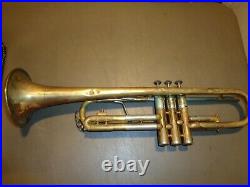 Vintage VEGA Power Special Brass Trumpet With Hard Case Boston Mass VERY RARE