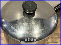 Vintage VERY RARE 1930s Revere Ware 7 Sauce Pot With Lid Revere Copper & Brass