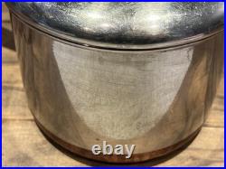 Vintage VERY RARE 1930s Revere Ware 7 Sauce Pot With Lid Revere Copper & Brass