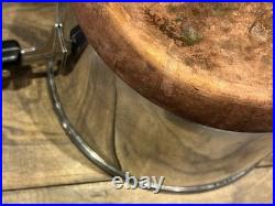 Vintage VERY RARE 1930s Revere Ware 7 Sauce Pot With Lid Revere Copper & Brass