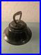 Vintage-Very-Rare-Black-Bakelite-Thorens-Music-Box-Bell-Shaped-WithBrass-01-eg