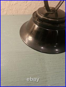 Vintage Very Rare Black Bakelite Thorens Music Box, Bell Shaped WithBrass
