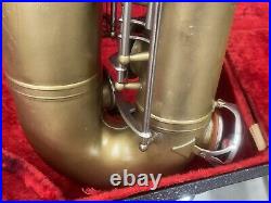 Vintage Very Rare Dileo Tenor Saxophone with Extras Hard Carrying Case Refurbished