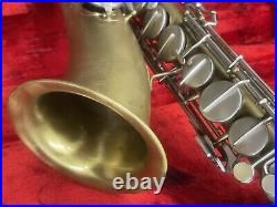 Vintage Very Rare Dileo Tenor Saxophone with Extras Hard Carrying Case Refurbished