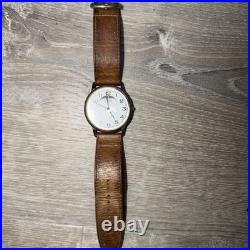 Vintage Very Rare Early 1980's Colossal Fossil Collection Moon Phase Watch