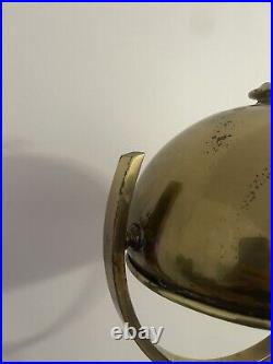 Vintage Very Rare FREDERICK COOPER Heavy Brass Lamp 63