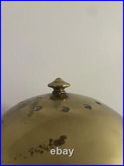 Vintage Very Rare FREDERICK COOPER Heavy Brass Lamp 63