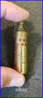 Vintage Very Rare Imco FOHN Brass Service Trench Lighter Made Austria Pat 89538