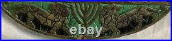 Vintage Very Rare to Find Solid Brass Lion Menorah Chanukkah 26c