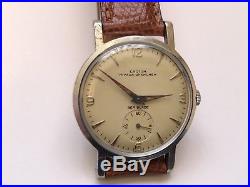Vintage croton nivada grenchen sea blade wristwatch very rare 3x