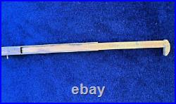 Vintage wood brass Very Rare Stanley No. 3 Folding 12 Ruler