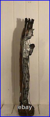Virgin Mary Madonna Sculpture by famous sculptor Jean Camille Nasson VERY RARE