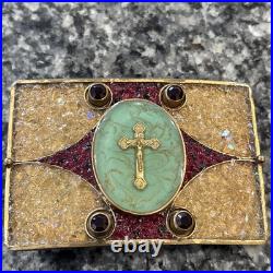 Virgins Saints & Angels San Benito Belt Buckle Vintage Very Rare Desert Color