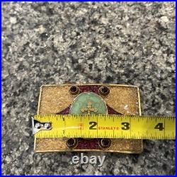 Virgins Saints & Angels San Benito Belt Buckle Vintage Very Rare Desert Color