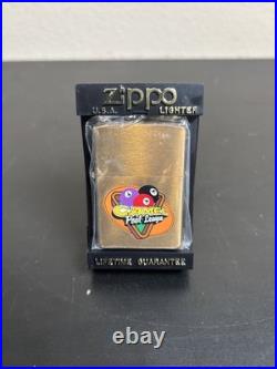 Vtg 1997 Camel Pool League Solid Brass Zippo Lighter Very Rare Only 60 Made