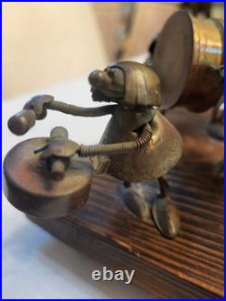 Vtg Magda Andrzej Nowakowscy Copper Sculpture 17-man Band. VERY RARE